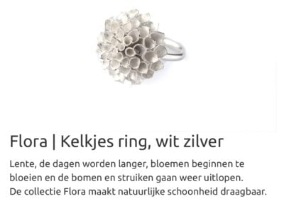 Flora Ring Janneke de Bruin